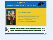 Tablet Screenshot of lanceurcouteaux.com